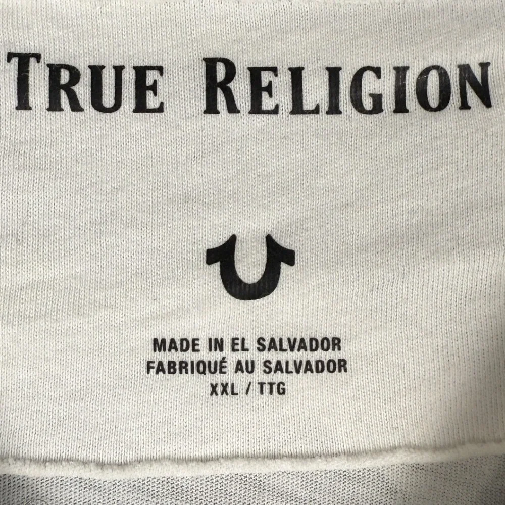 True Religion‎ Men's XXL Camo Graphic T-Shirt World Tour Fashion For The Senses